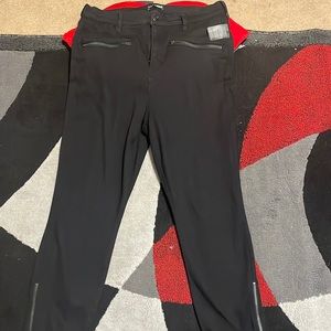 Black zipper jeans from fashion nova